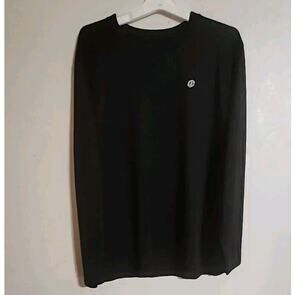 SB Tech Cool Play Mens Long Sleeve Shirt Black sz XXL Regular Fit